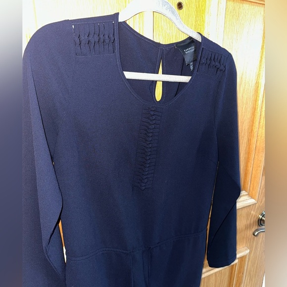 Barneys New York Navy Dress - Size Small - Picture 2 of 12